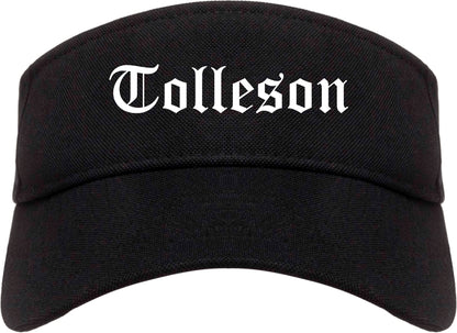 Tolleson Arizona AZ Old English Mens Visor Cap Hat Black