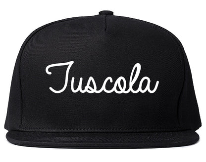 Tuscola Illinois IL Script Mens Snapback Hat Black