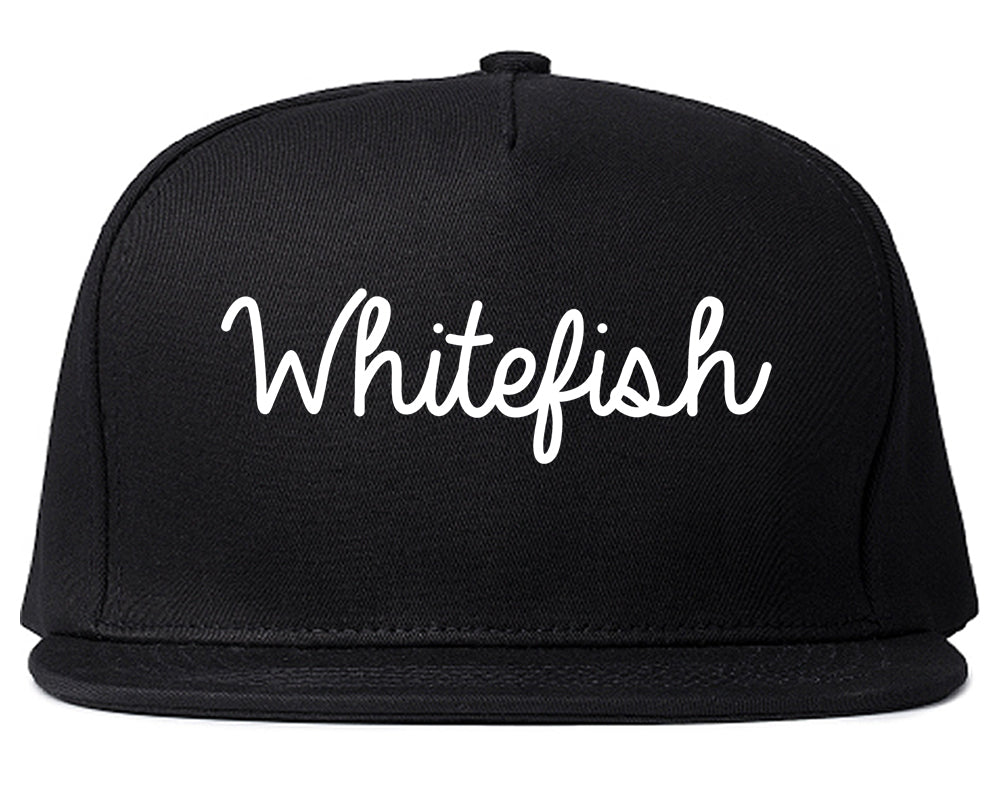 Script Whitefish Whitefish Montana Hat | Baseball Cap, Snapback, Bucket & Dad Hats ...